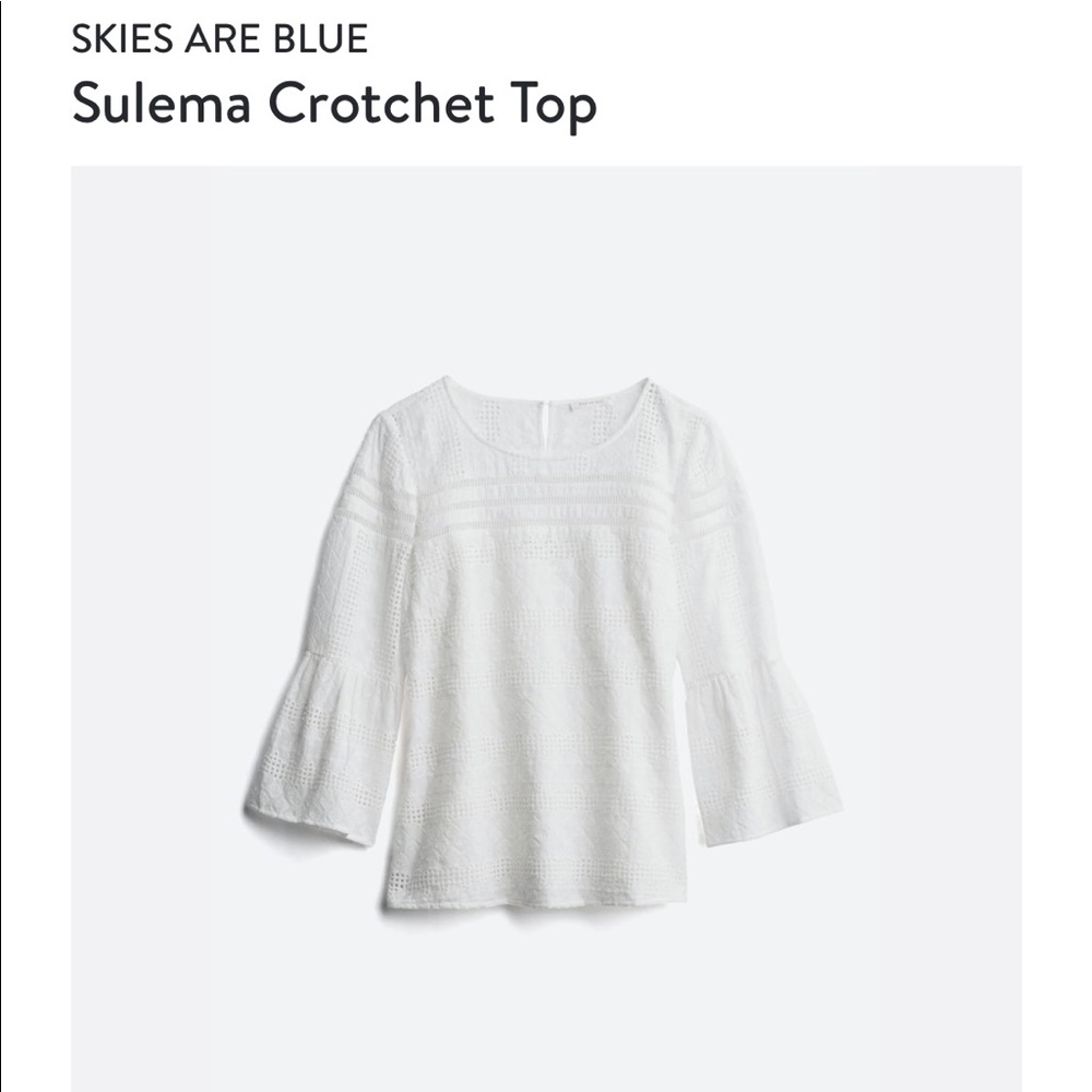 NWOT Skies Are Blue Blouse